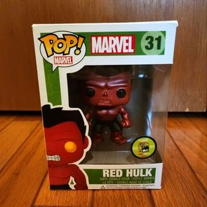 Funko POP! Marvel #31 RED HULK METALLIC 2013
